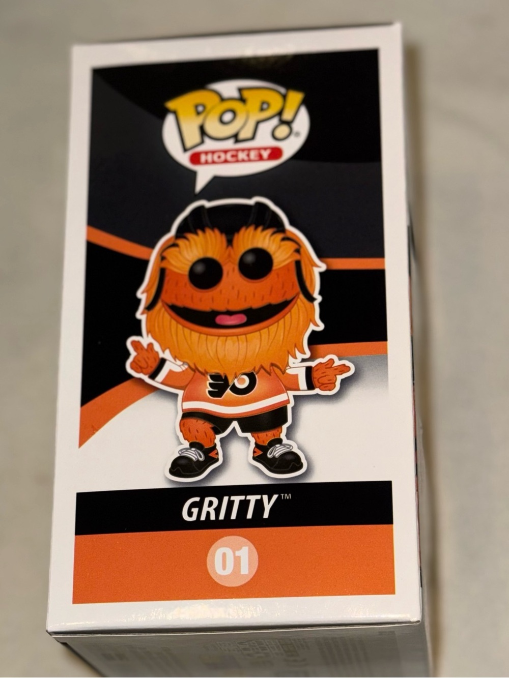 Funko Pop! vinyl figure of Gritty in team jersey. NIB - Picture 4 of 6